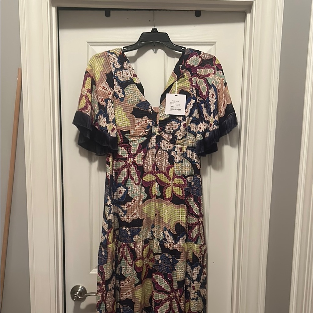 Marie Oliver Floral Maxi Dress - Multicolor